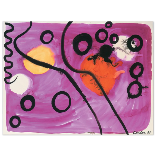 Alexander Calder - UNTITLED 1963 Fine Art Poster