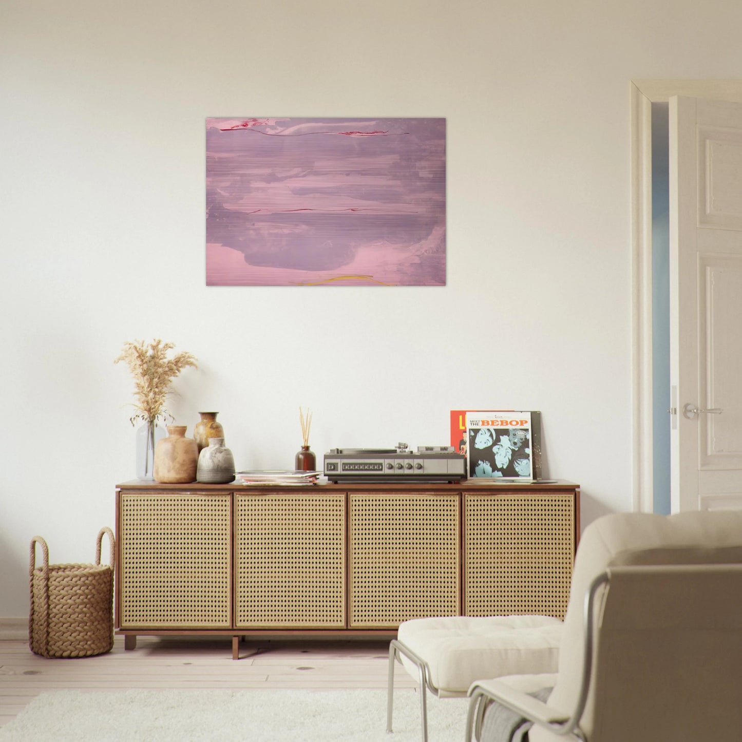 Dream Walk - 1977 - Helen Frankenthaler Brushed Aluminum Print - 70x100 cm / 28x40 inches | Helen Frankenthaler Aluminum Print | Helen Frankenthaler Prints
