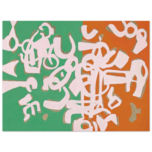 Carla Accardi - Apparenti tinte - 1990  75x100 cm / 30x40inches Fine Art Poster