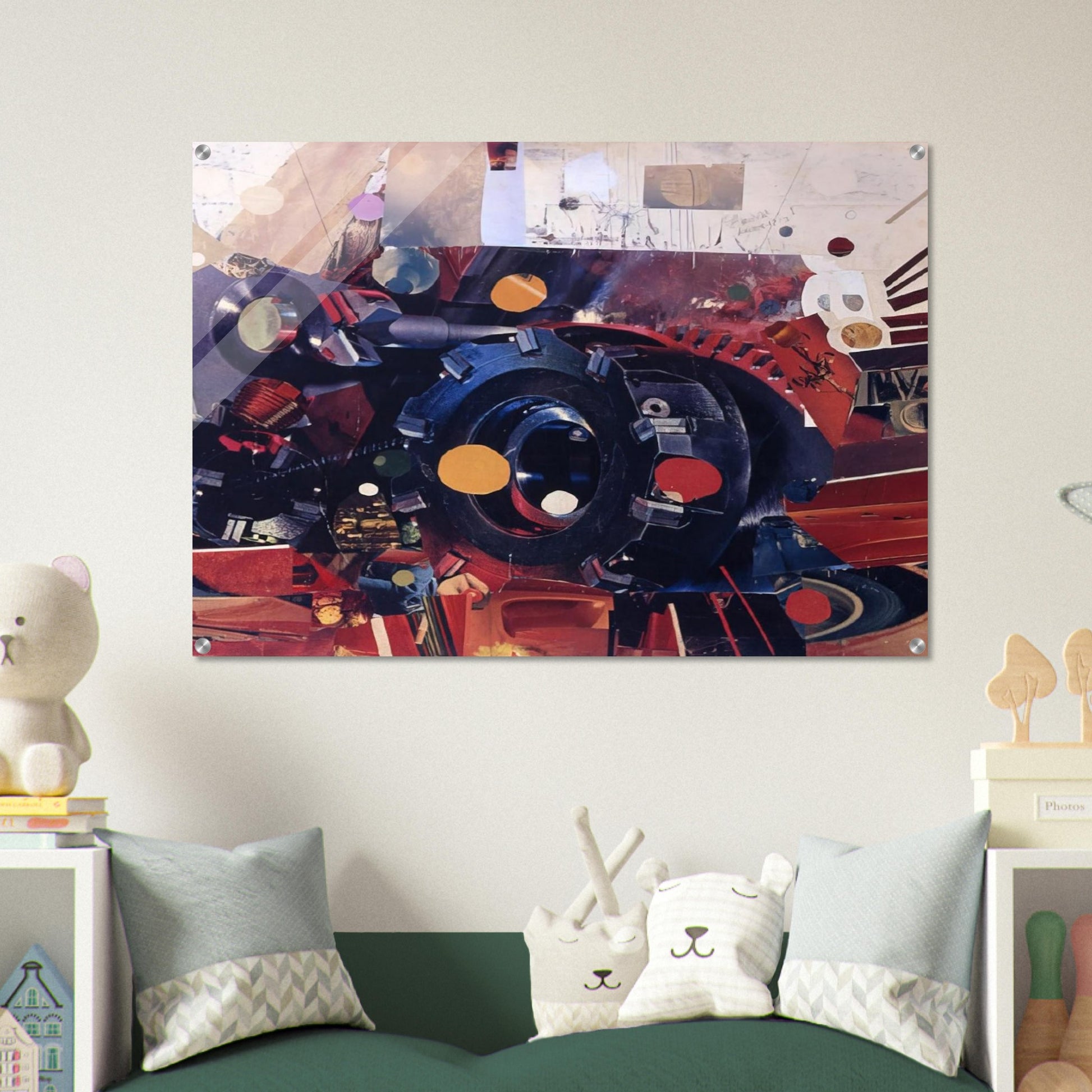 Power - 1967 - Gebre Kristos Desta Acrylic Print - 70x100 cm / 28x40″ inches | Gebre Kristos Desta Wall Art | Gebre Kristos Desta Prints