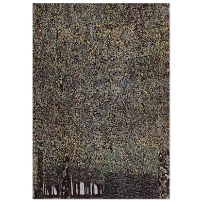 PARK 1910 - Gustav Klimt Brushed Aluminum Print - 70x100 cm / 28x40 inches | Gustav Klimt Aluminum Print | Gustav Klimt Prints