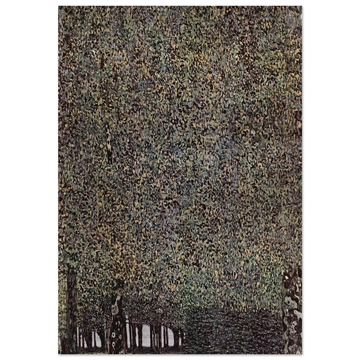 PARK 1910 - Gustav Klimt Brushed Aluminum Print - 70x100 cm / 28x40 inches | Gustav Klimt Aluminum Print | Gustav Klimt Prints