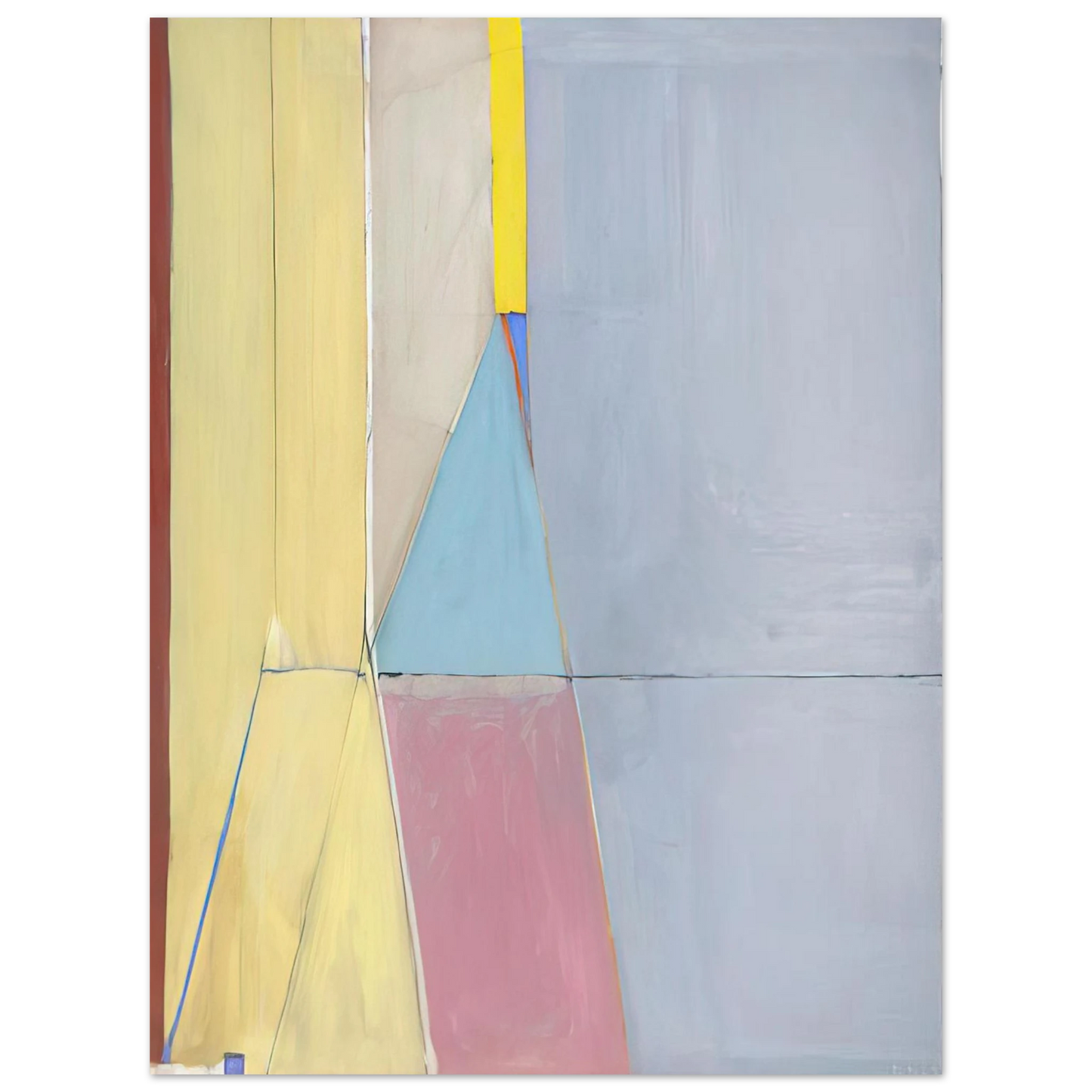 Richard Diebenkorn - Ocean Park #21  75x100 cm / 30x40inches Fine Art Poster