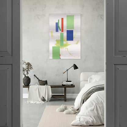 Lucidus Ordo - Hans Hofmann Brushed Aluminum Print - 70x100 cm / 28x40 inches | Hans Hofmann Aluminum Print | Hans Hofmann Prints