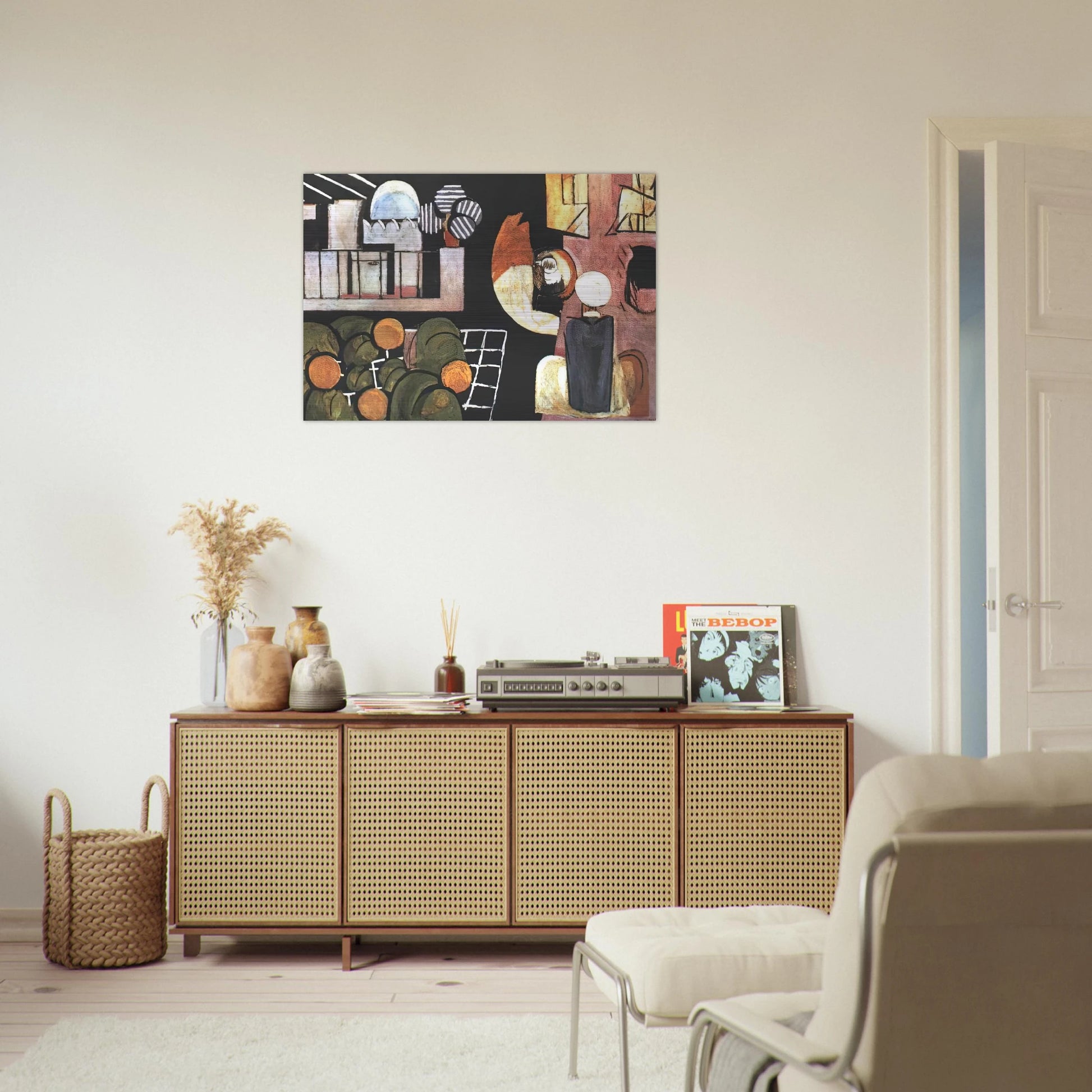 THE MORACCANS 1916 - Henri Matisse Brushed Aluminum Print - 70x100 cm / 28x40 inches | Henri Matisse Aluminum Print | Henri Matisse Prints