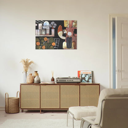 THE MORACCANS 1916 - Henri Matisse Brushed Aluminum Print - 70x100 cm / 28x40 inches | Henri Matisse Aluminum Print | Henri Matisse Prints