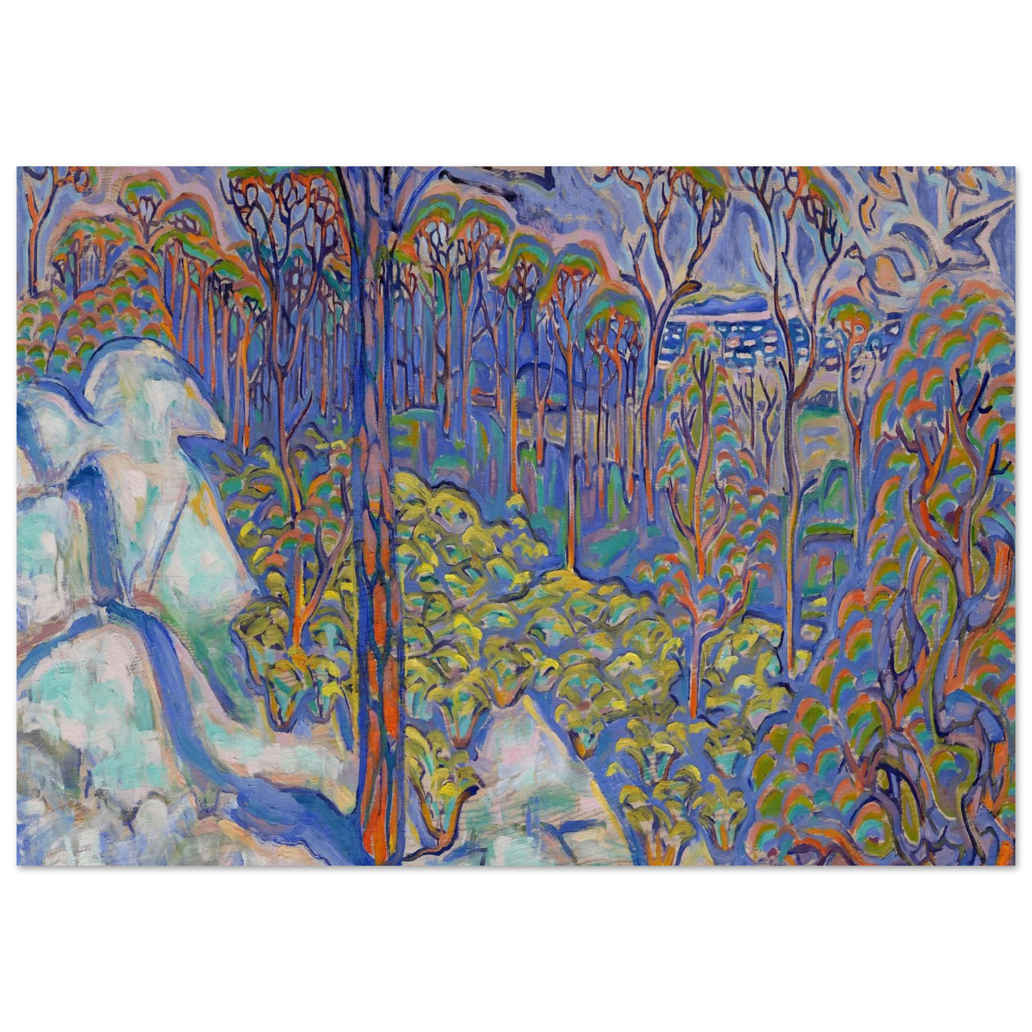 Walter Inglis Anderson - Walter Anderson Wall art - 13x18 cm / 5x7 inches - Fine Art Poster-canvas - -