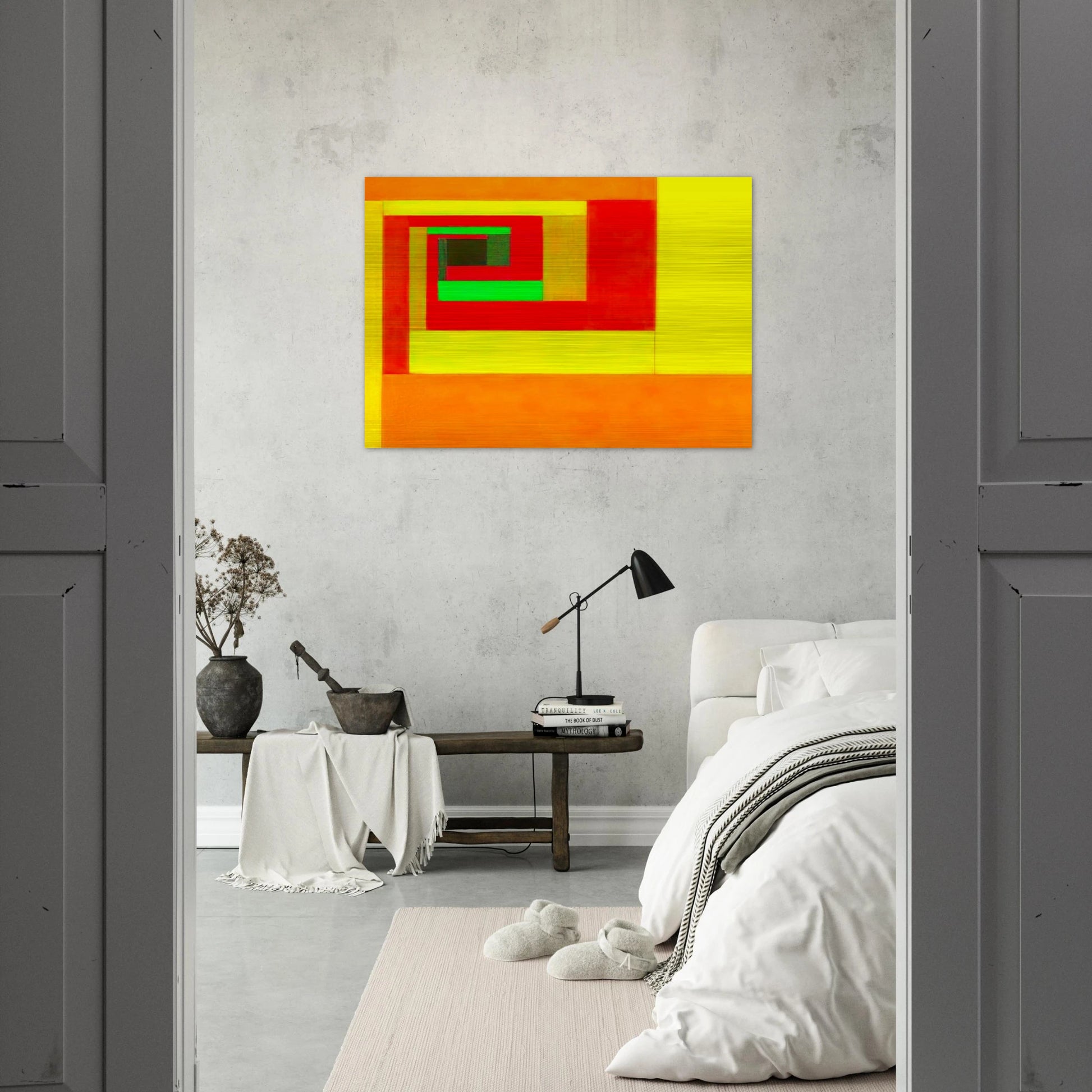 Etudes Bauhaus C - 1929 - Victor Vasarely Brushed Aluminum Print - 70x100 cm / 28x40 inches | Victor Vasarely Aluminum Print | Victor Vasarely Prints