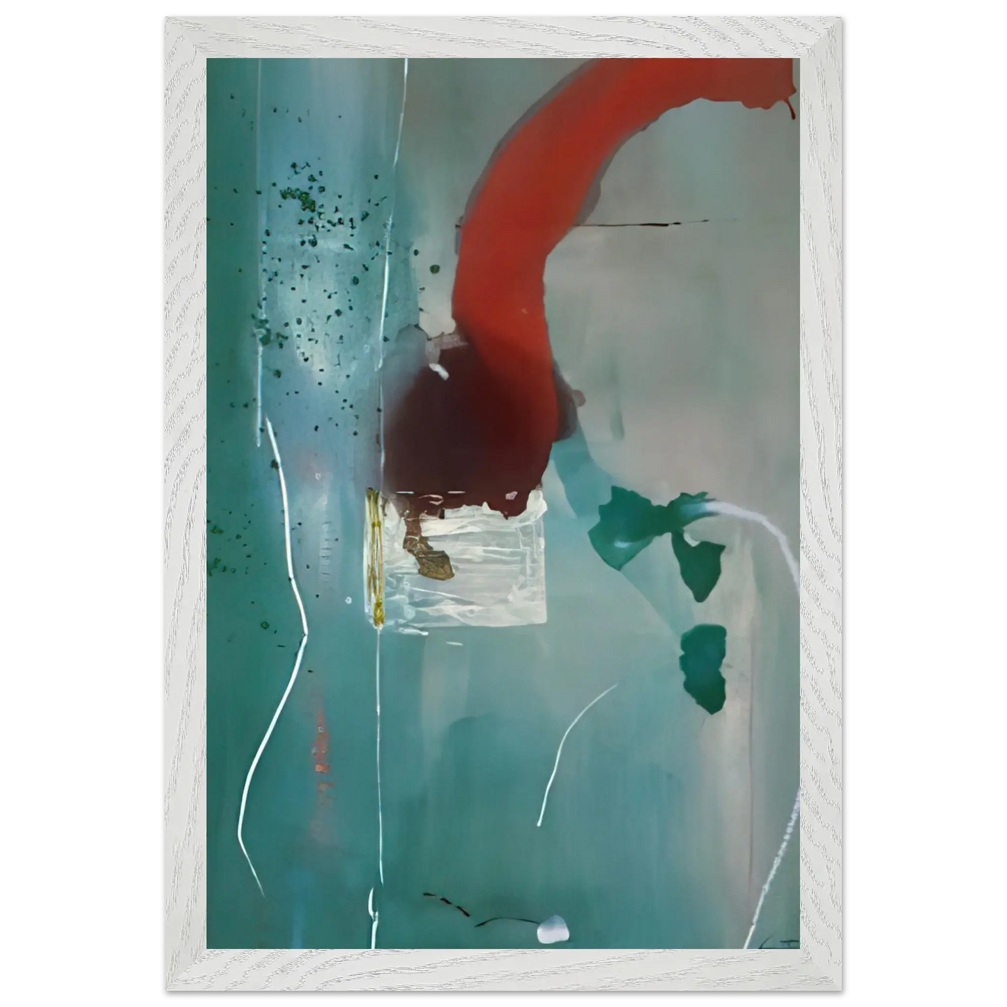 Helen Frankenthaler - Square One - 1985 Wall art - 27x35 cm / 11x14 Inches - Fine Art Poster - -