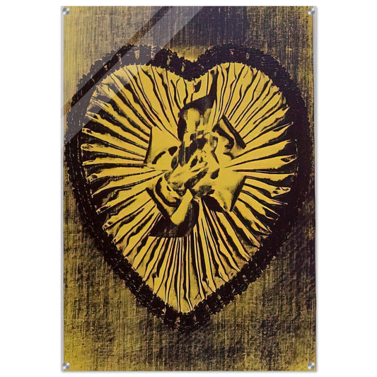 Yellow Candy Box - Andy Warhol Acrylic Print - 70x100 cm / 28x40″ inches