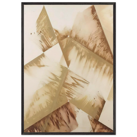 Webb Study - 1970 - Mark Lancaster 70x100 cm / 28x40 inches Framed Art Print – Black Wooden Frame