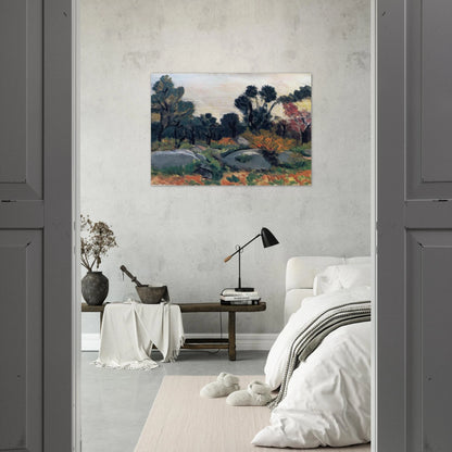 LANDSCAPE 3 - Henri Matisse Brushed Aluminum Print - 70x100 cm / 28x40 inches | Henri Matisse Aluminum Print | Henri Matisse Prints
