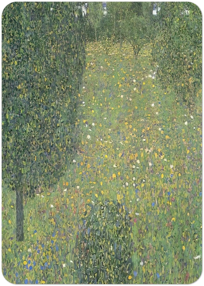 LANDSCAPE GARDEN MEADOW IN FLOWER By Gustav Klimt Pack of 10 Post Cards | Gustav Klimt Post Cards | A6 (10.5 x 14.8 cm) - 4.1 x 5.8 inches