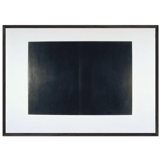 Grove Group 2 - 1972 - Brice Marden 70x100 cm / 28x40 inches Framed Art Print – Black Wooden Frame