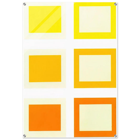 Untitled Schellmann #187-192 - 1990 - Donald Judd Acrylic Print - 70x100 cm / 28x40″ inches | Donald Judd Wall Art | Donald Judd Prints