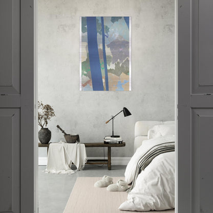 Landscape - Abstract Expressionism - Kenzo Okada Brushed Aluminum Print - 70x100 cm / 28x40 inches | Kenzo Okada Aluminum Print | Kenzo Okada Prints