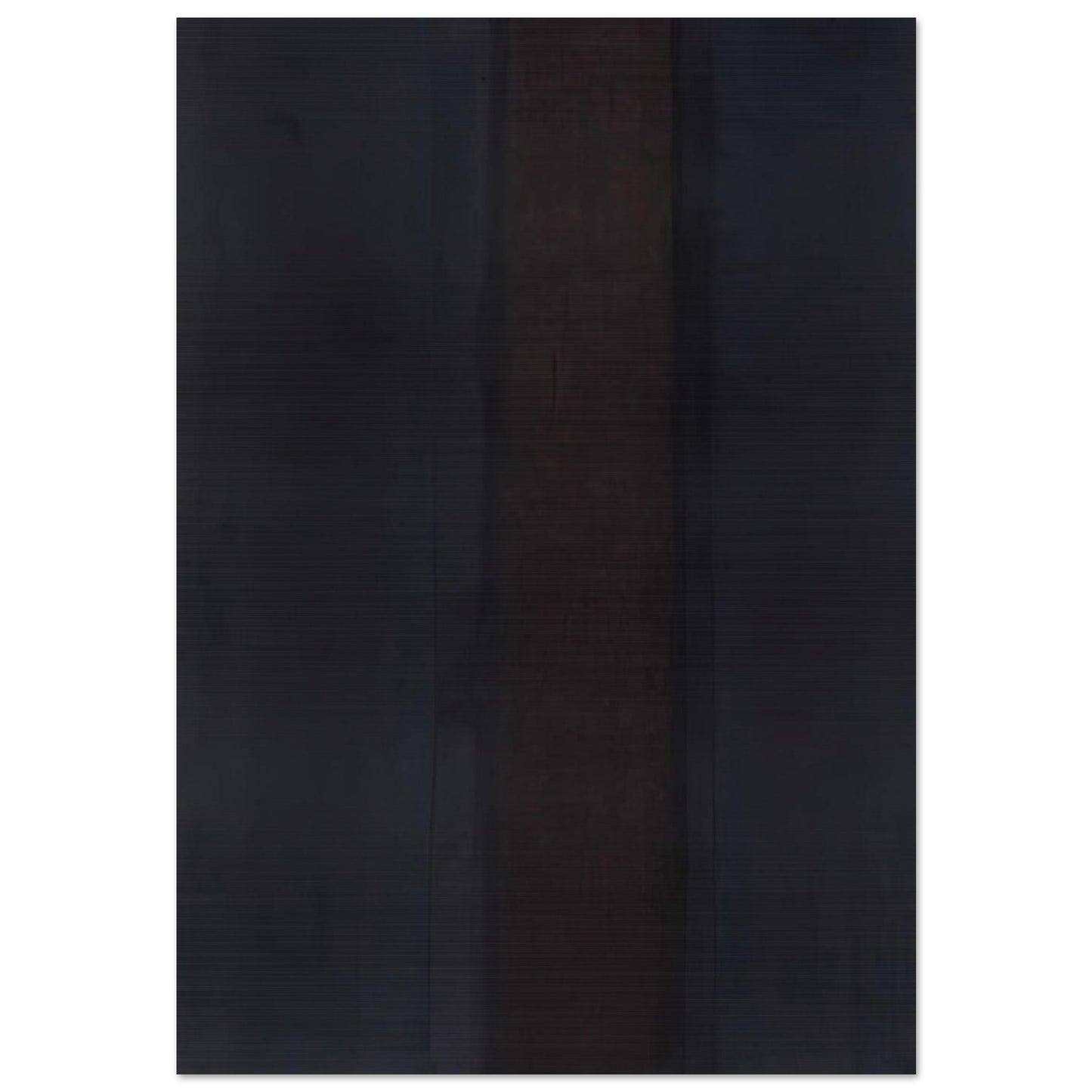 Umber Blue - 1987 - Yun Hyong-keun Brushed Aluminum Print - 70x100 cm / 28x40 inches | Yun Hyong-keun Aluminum Print | Yun Hyong-keun Prints