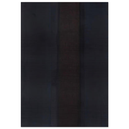 Umber Blue - 1987 - Yun Hyong-keun Brushed Aluminum Print - 70x100 cm / 28x40 inches | Yun Hyong-keun Aluminum Print | Yun Hyong-keun Prints
