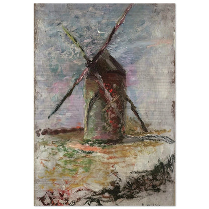 MOULIN 1897 - Henri Matisse Brushed Aluminum Print - 70x100 cm / 28x40 inches | Henri Matisse Aluminum Print | Henri Matisse Prints