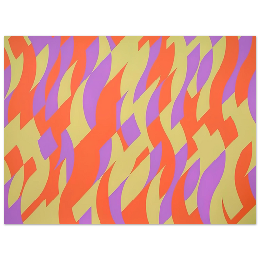 Bridget Riley - CARNIVAL 2000  75x100 cm / 30x40inches Fine Art Poster