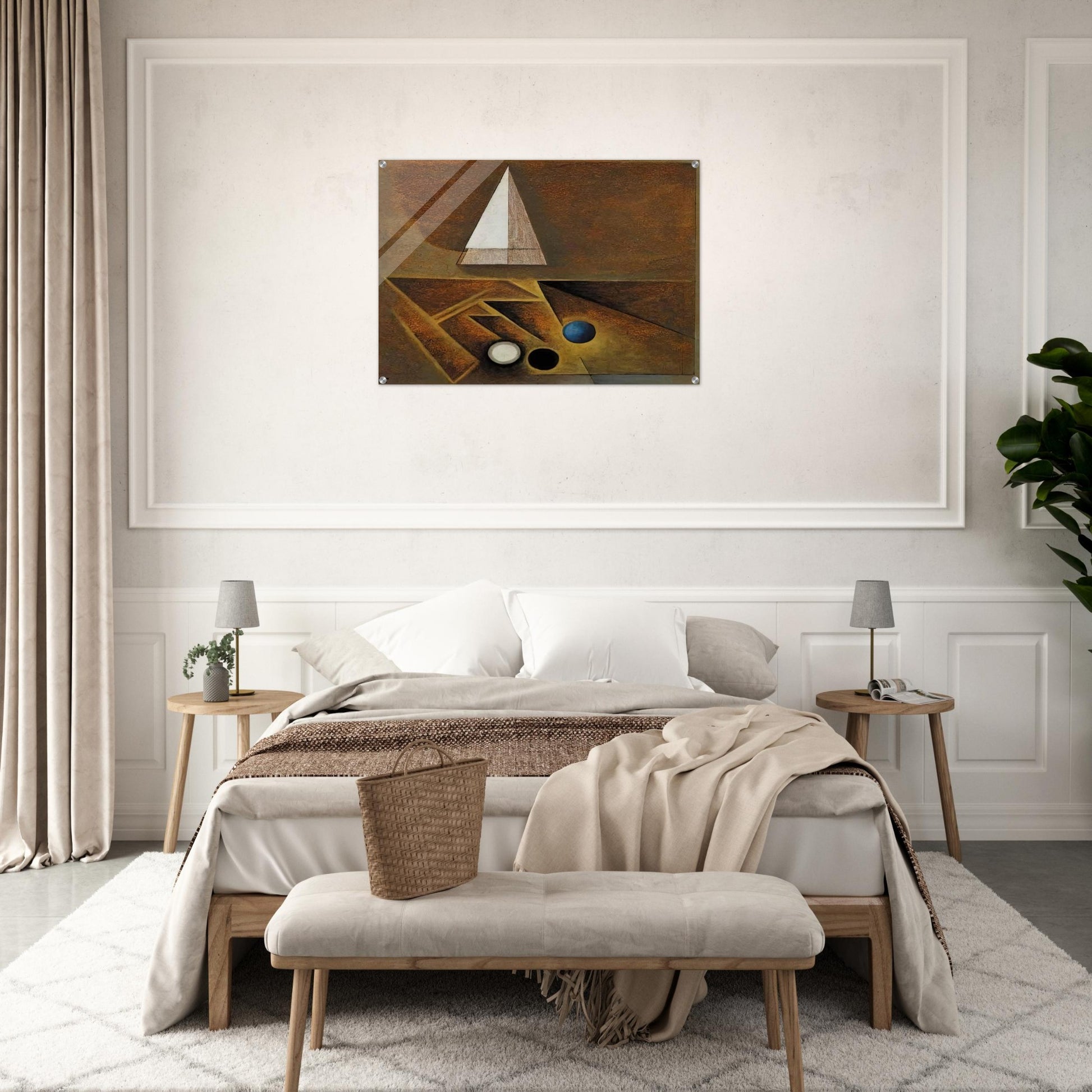 Sketch Painted in Santa Fe, New Mexico - 1944 - Lawren Harris Acrylic Print - 70x100 cm / 28x40″ inches