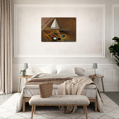 Sketch Painted in Santa Fe, New Mexico - 1944 - Lawren Harris Acrylic Print - 70x100 cm / 28x40″ inches