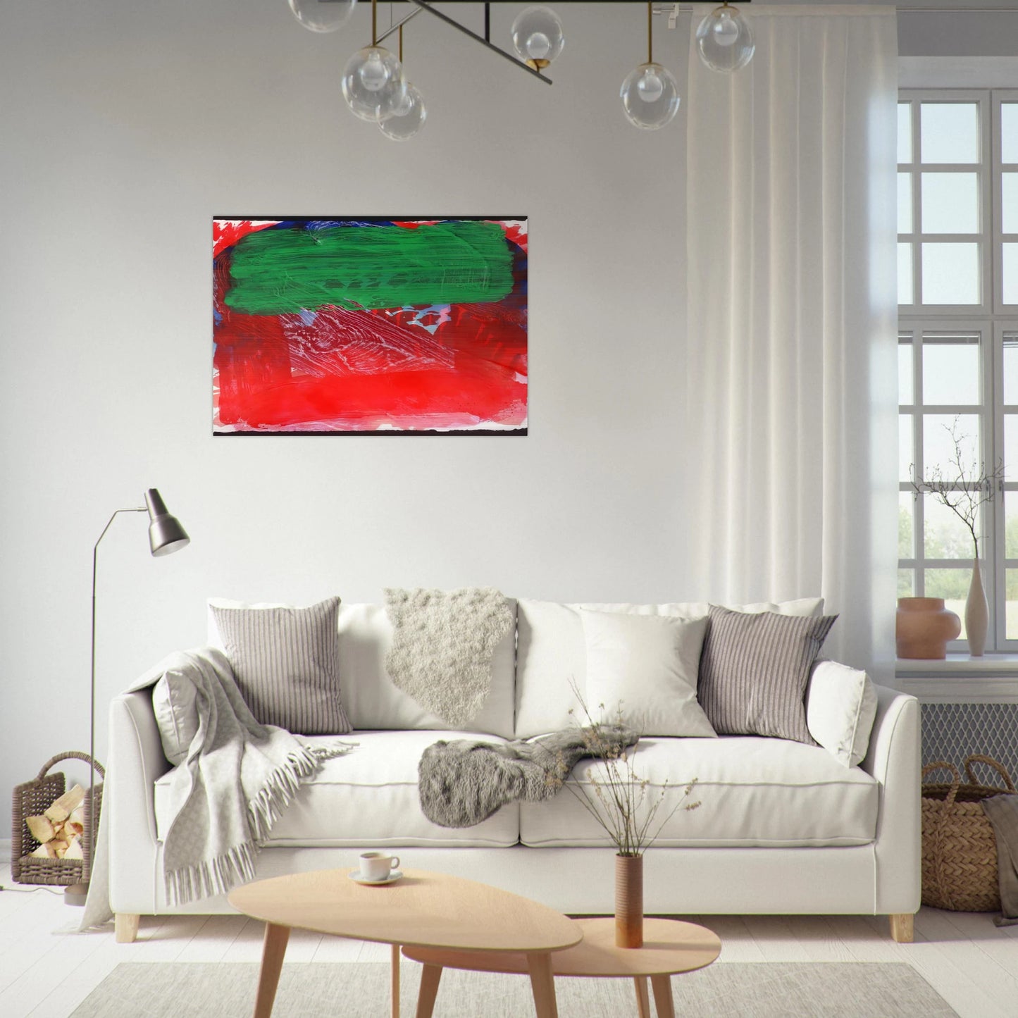 Strictly Personal - 2001 - Howard Hodgkin Brushed Aluminum Print - 70x100 cm / 28x40 inches | Howard Hodgkin Aluminum Print | Howard Hodgkin Prints