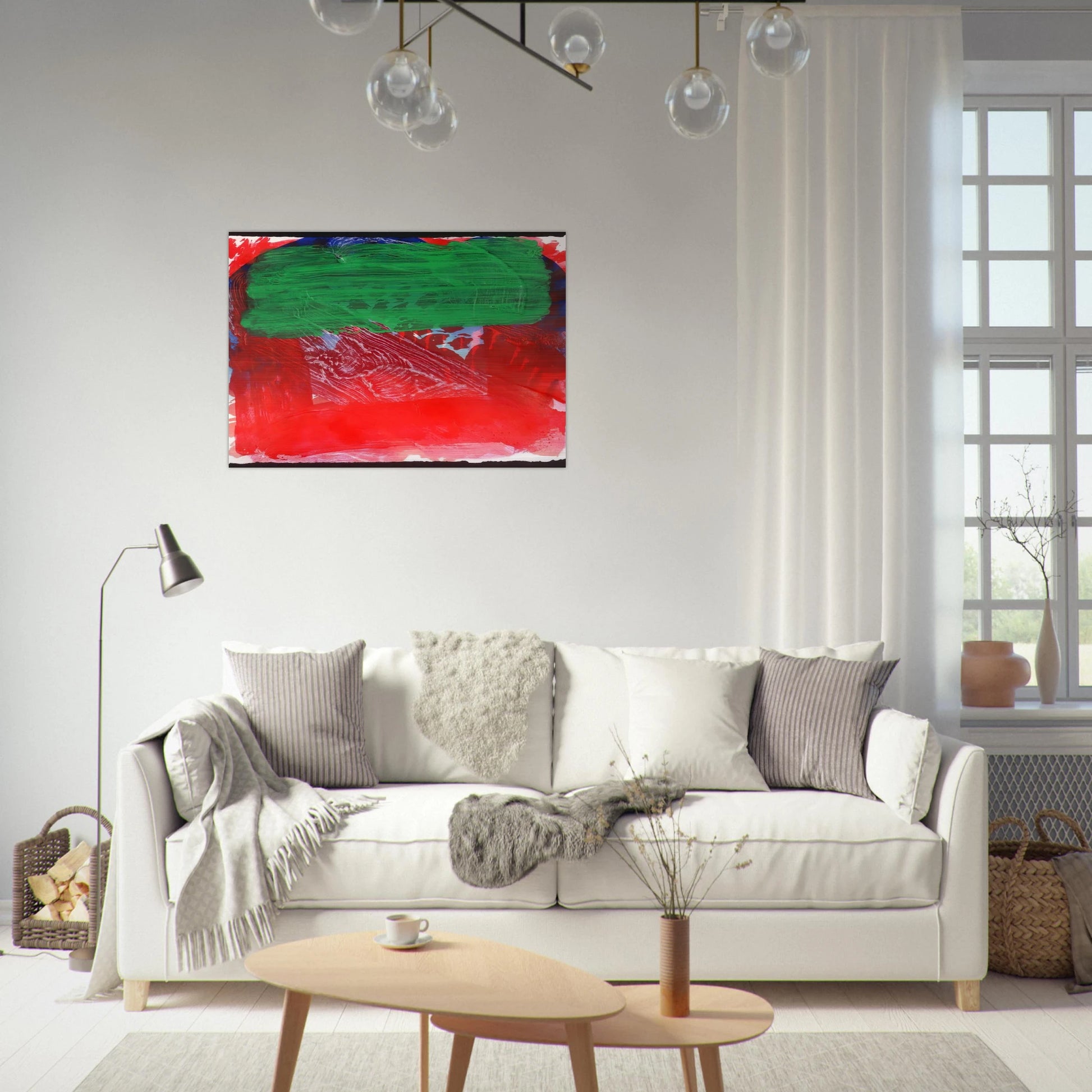 Strictly Personal - 2001 - Howard Hodgkin Brushed Aluminum Print - 70x100 cm / 28x40 inches | Howard Hodgkin Aluminum Print | Howard Hodgkin Prints