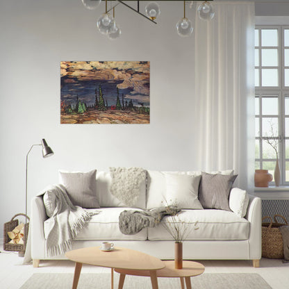 Terre Sauvage - 1913 - A.Y. Jackson Brushed Aluminum Print - 70x100 cm / 28x40 inches | A.Y. Jackson Aluminum Print | A.Y. Jackson Prints