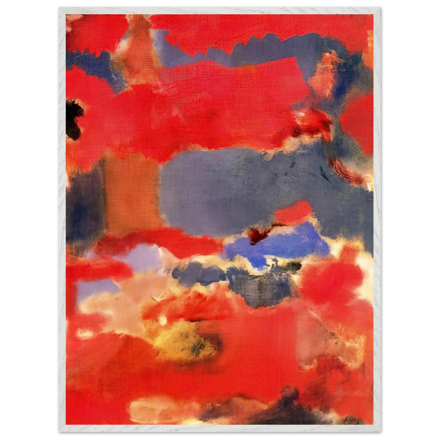 Mark Rothko - Untitled - 1948 Wall Art - 30x40 cm / 12x16 inches - Premium Wooden Framed Poster With Fine Art Paper - Wood frame