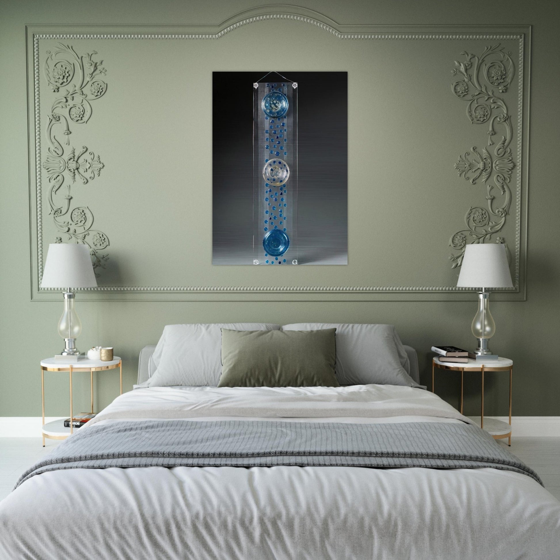 Untitled - Kinetic Art - Gyula Kosice Brushed Aluminum Print - 70x100 cm / 28x40 inches | Gyula Kosice Aluminum Print | Gyula Kosice Prints