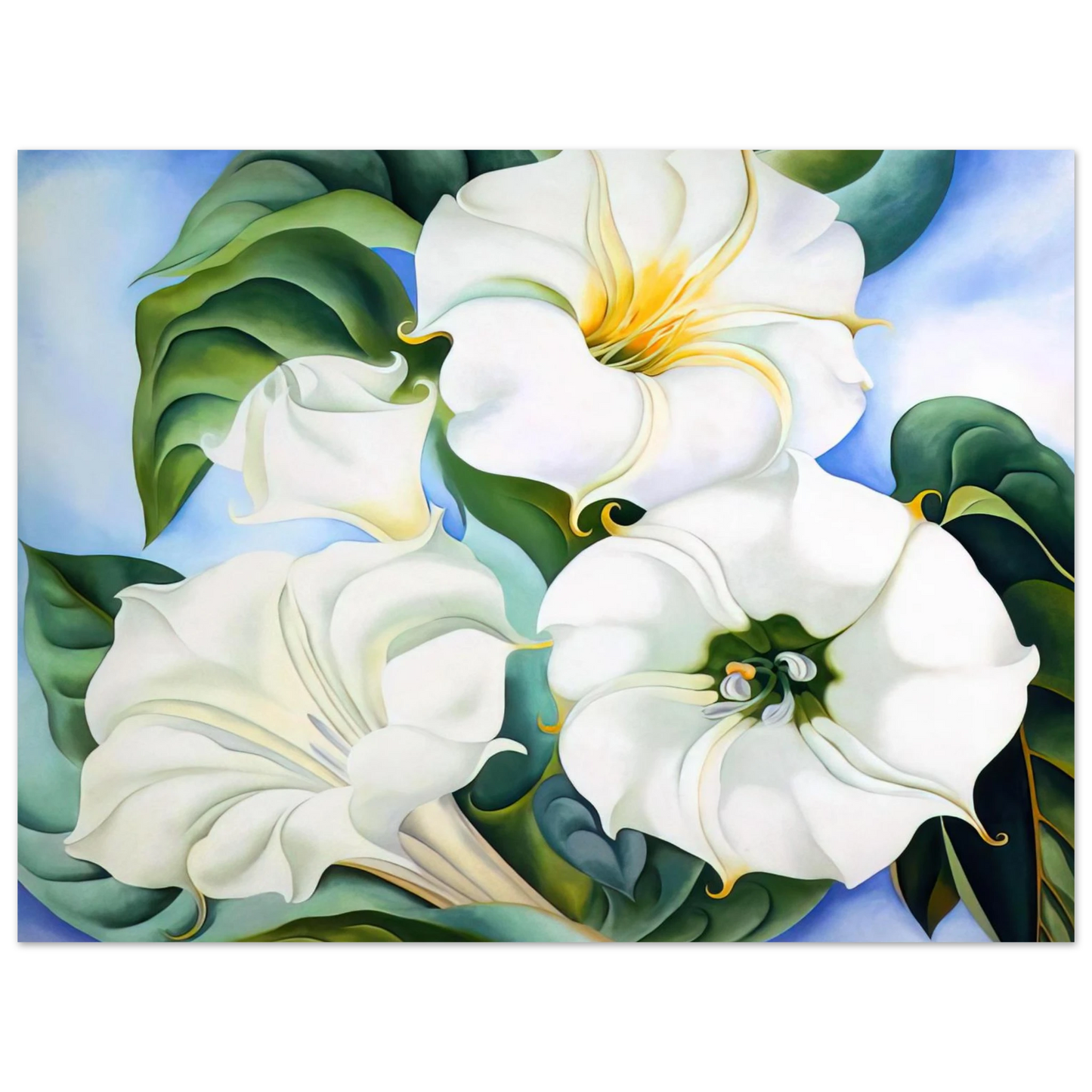 Georgia O'Keeffe - Jimson Weed 3 Fine Art Poster