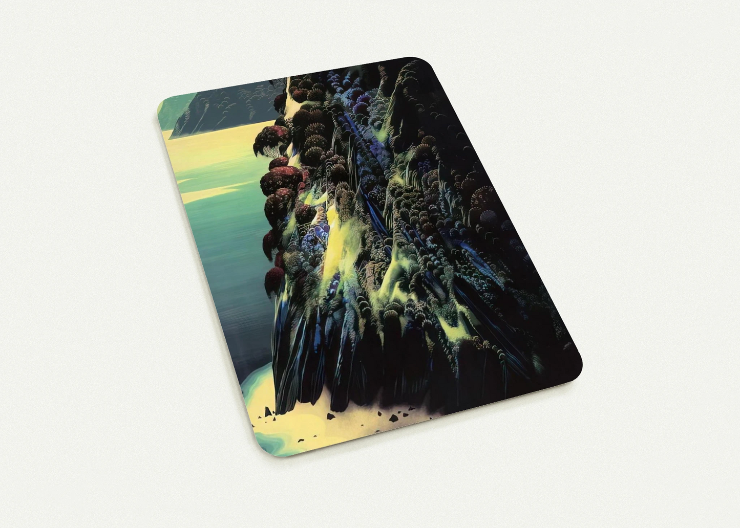 Big Sur Poem By Eyvind Earle Pack of 10 Post Cards | Eyvind Earle Post Cards | A6 (10.5 x 14.8 cm) - 4.1 x 5.8 inches