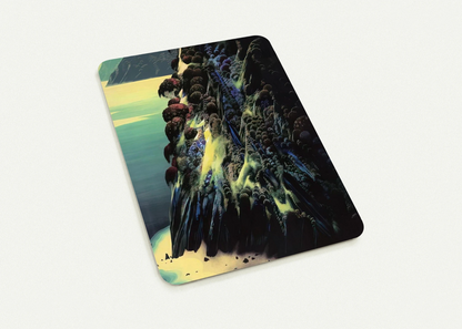 Big Sur Poem By Eyvind Earle Pack of 10 Post Cards | Eyvind Earle Post Cards | A6 (10.5 x 14.8 cm) - 4.1 x 5.8 inches