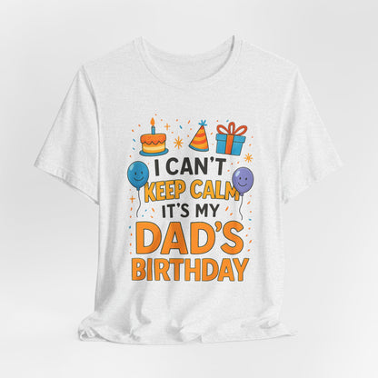 Regalo de cumpleaños para papá No puedo mantener la calma Es el cumpleaños de mi papá Feliz padre