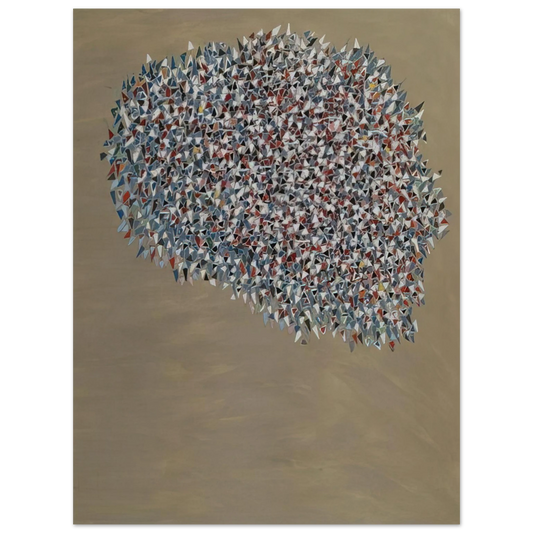 Robert Goodnough - Untitled - 1980  75x100 cm / 30x40inches Fine Art Poster