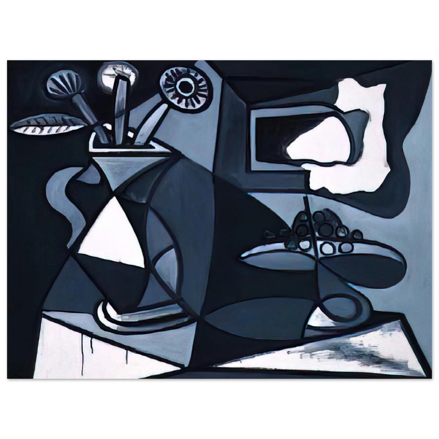 Pablo Picasso - Vase with flowers  75x100 cm / 30x40inches Fine Art Poster