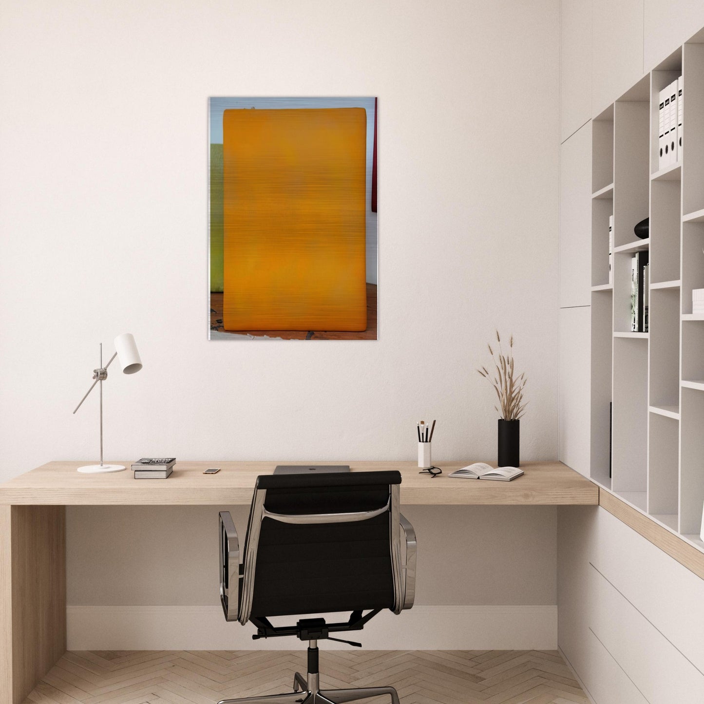 CALDO 2002 - Gotthard Graubner Brushed Aluminum Print - 70x100 cm / 28x40 inches | Gotthard Graubner Aluminum Print | Gotthard Graubner Prints
