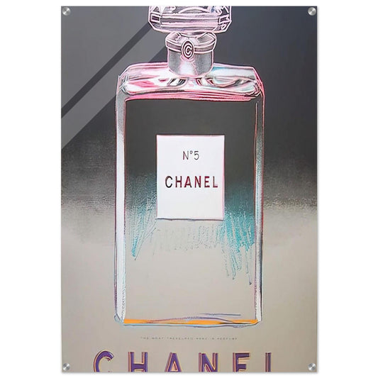 Chanel No. 5 - Andy Warhol Acrylic Print - 70x100 cm / 28x40″ inches