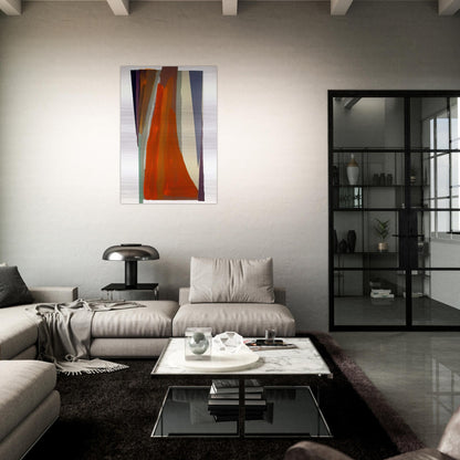 Untitled 9 - 1979 - Larry Zox Brushed Aluminum Print - 70x100 cm / 28x40 inches | Larry Zox Aluminum Print | Larry Zox Prints