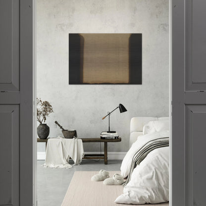 Umber Blue - 1978 - Yun Hyong-keun Brushed Aluminum Print - 70x100 cm / 28x40 inches | Yun Hyong-keun Aluminum Print | Yun Hyong-keun Prints