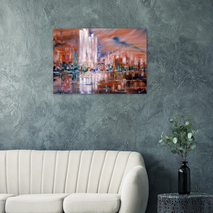 Untitled - 1978 - Konrad Zuse Brushed Aluminum Print - 70x100 cm / 28x40 inches | Konrad Zuse Aluminum Print | Konrad Zuse Prints