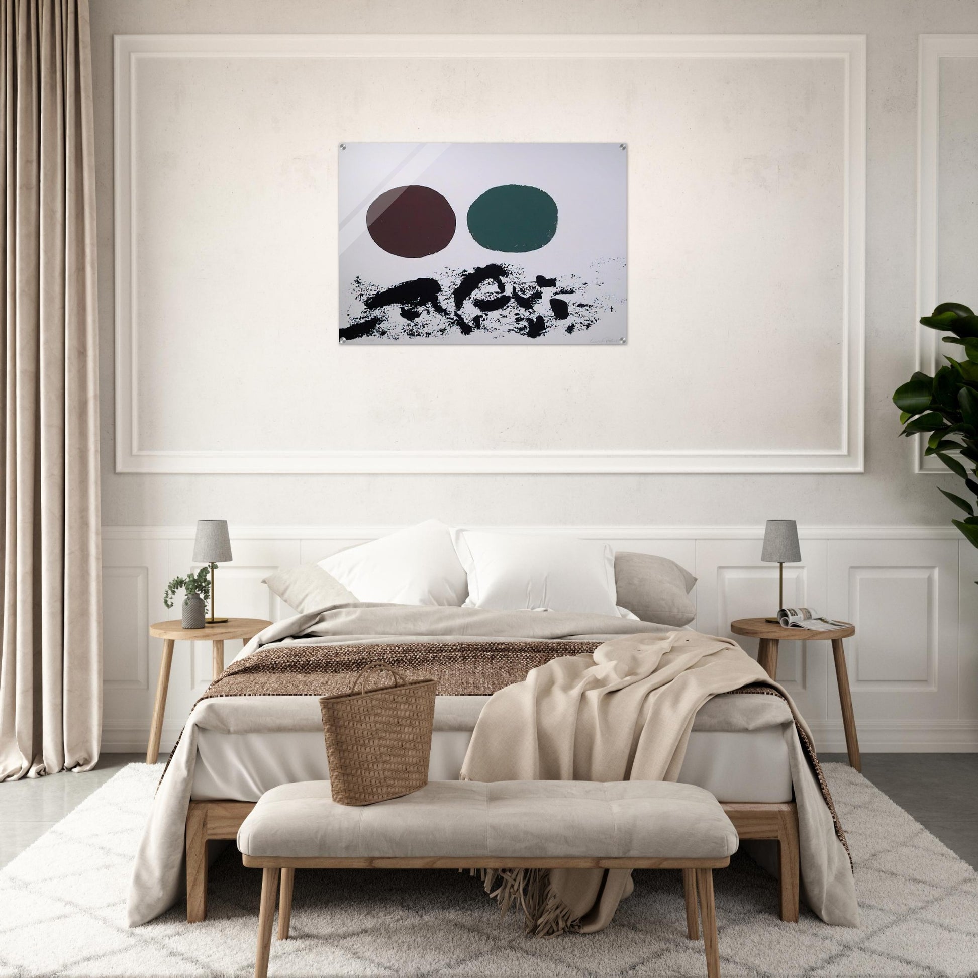 Flurry - 1967 - Adolph Gottlieb Acrylic Print - 70x100 cm / 28x40″ inches