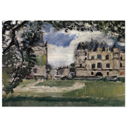 CHATEAU DE CHENONCEAUX 1917 - Henri Matisse Brushed Aluminum Print - 70x100 cm / 28x40 inches | Henri Matisse Aluminum Print | Henri Matisse Prints