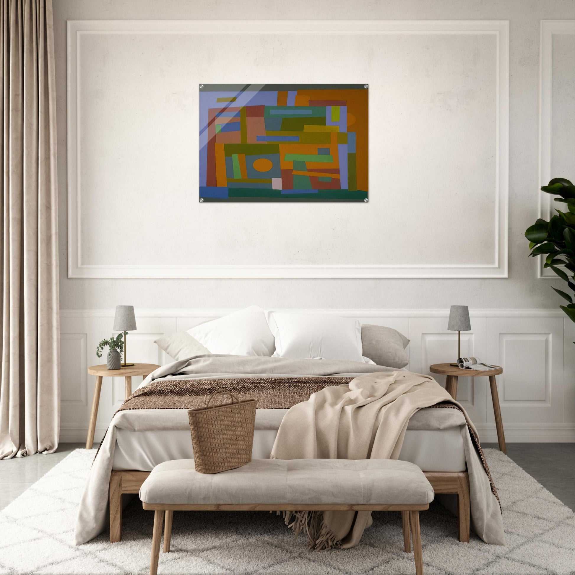 Number 30 - 1938 - Ad Reinhardt Acrylic Print - 70x100 cm / 28x40″ inches | Ad Reinhardt Wall Art | Ad Reinhardt Prints