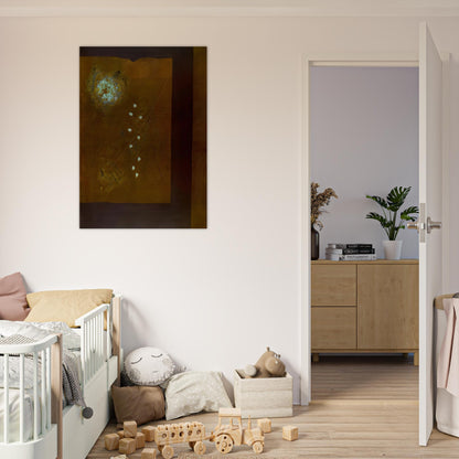 Brown Wall - 1971 - Hiroyuki Tajima Brushed Aluminum Print - 70x100 cm / 28x40 inches | Hiroyuki Tajima Aluminum Print | Hiroyuki Tajima Prints