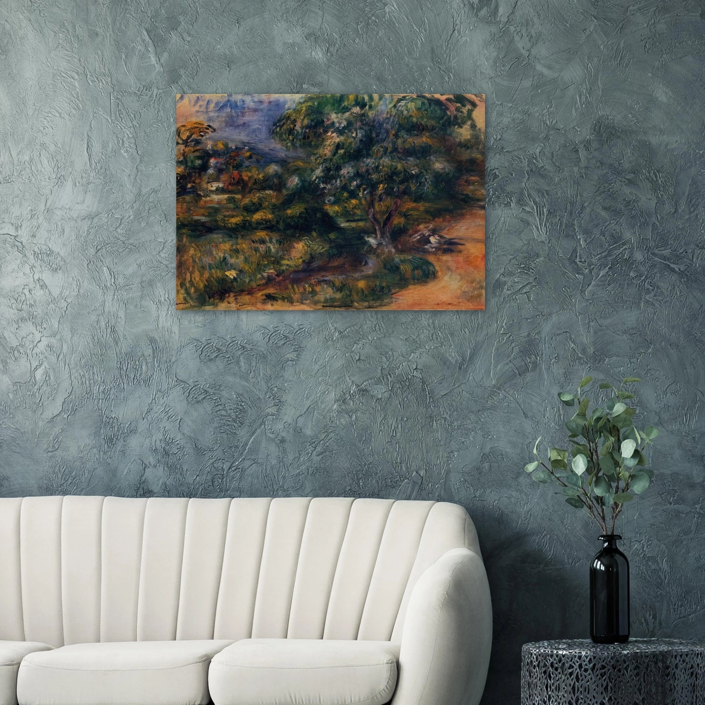 The Beal - Pierre-Auguste Renoir Brushed Aluminum Print - 70x100 cm / 28x40 inches | Pierre-Auguste Renoir Aluminum Print | Pierre-Auguste Renoir Prints