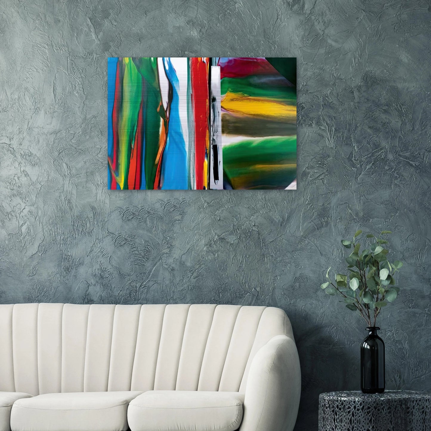Phenomena Astral Tundra - Paul Jenkins Brushed Aluminum Print - 70x100 cm / 28x40 inches | Paul Jenkins Aluminum Print | Paul Jenkins Prints