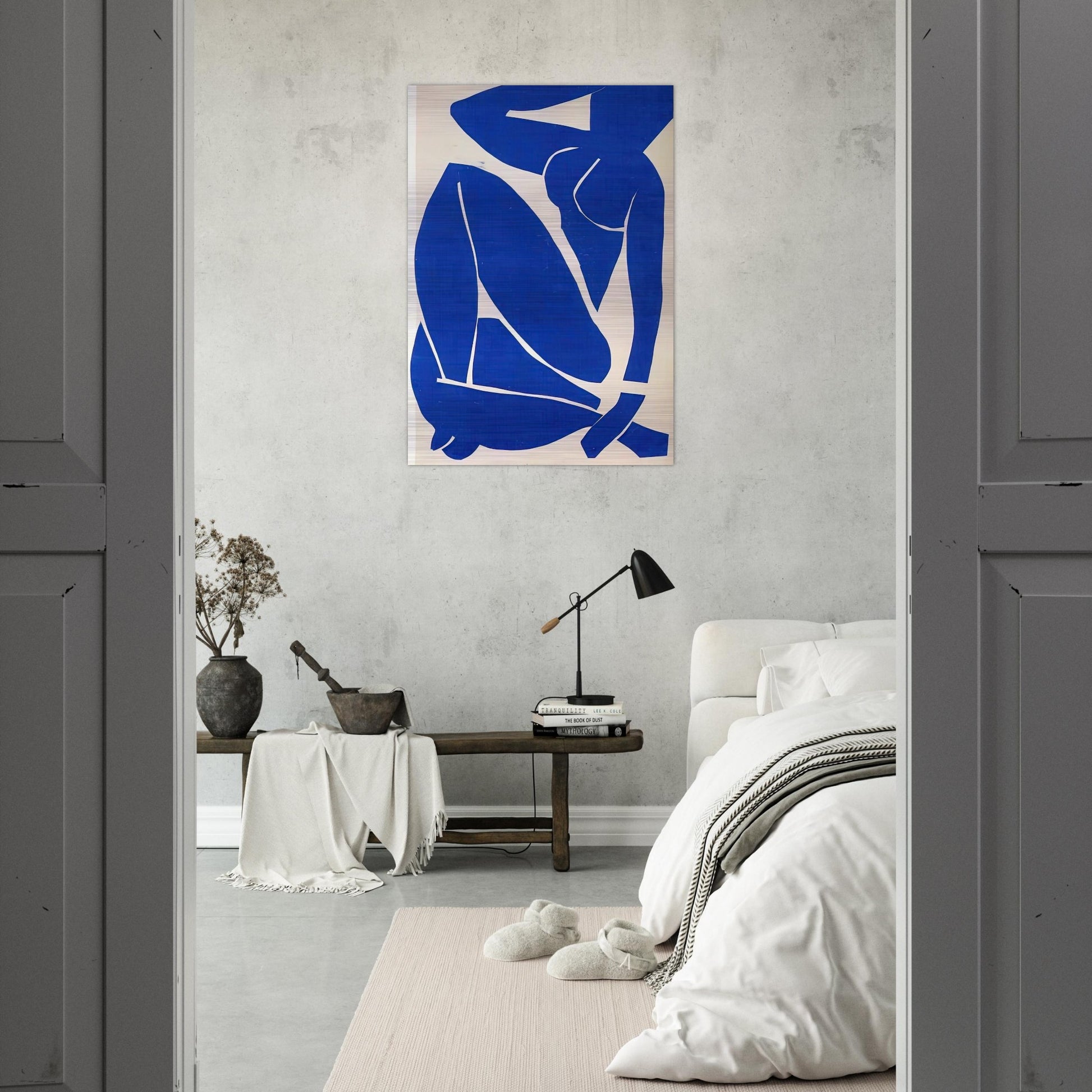 BLUE NUDE - Henri Matisse Brushed Aluminum Print - 70x100 cm / 28x40 inches | Henri Matisse Aluminum Print | Henri Matisse Prints