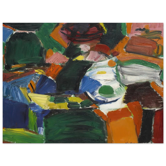 Grace Hartigan - Orchard Street #2  75x100 cm / 30x40inches Fine Art Poster